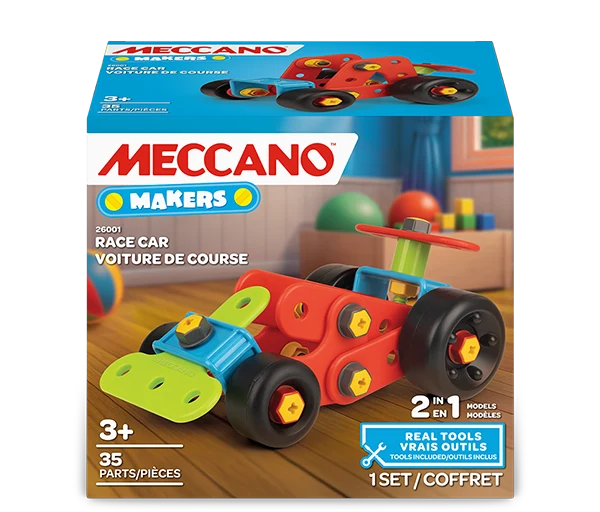 2-in-1 Race Car — verpakking
